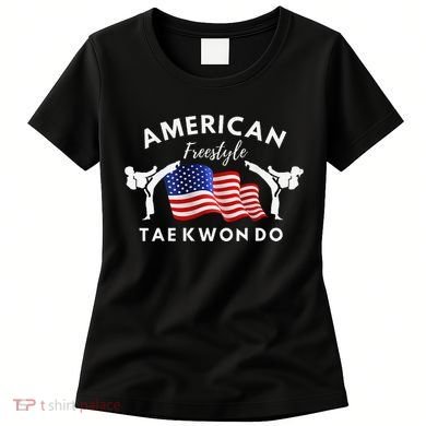 American Freestyle Taekwondo 2 Sides Women's T-Shirt