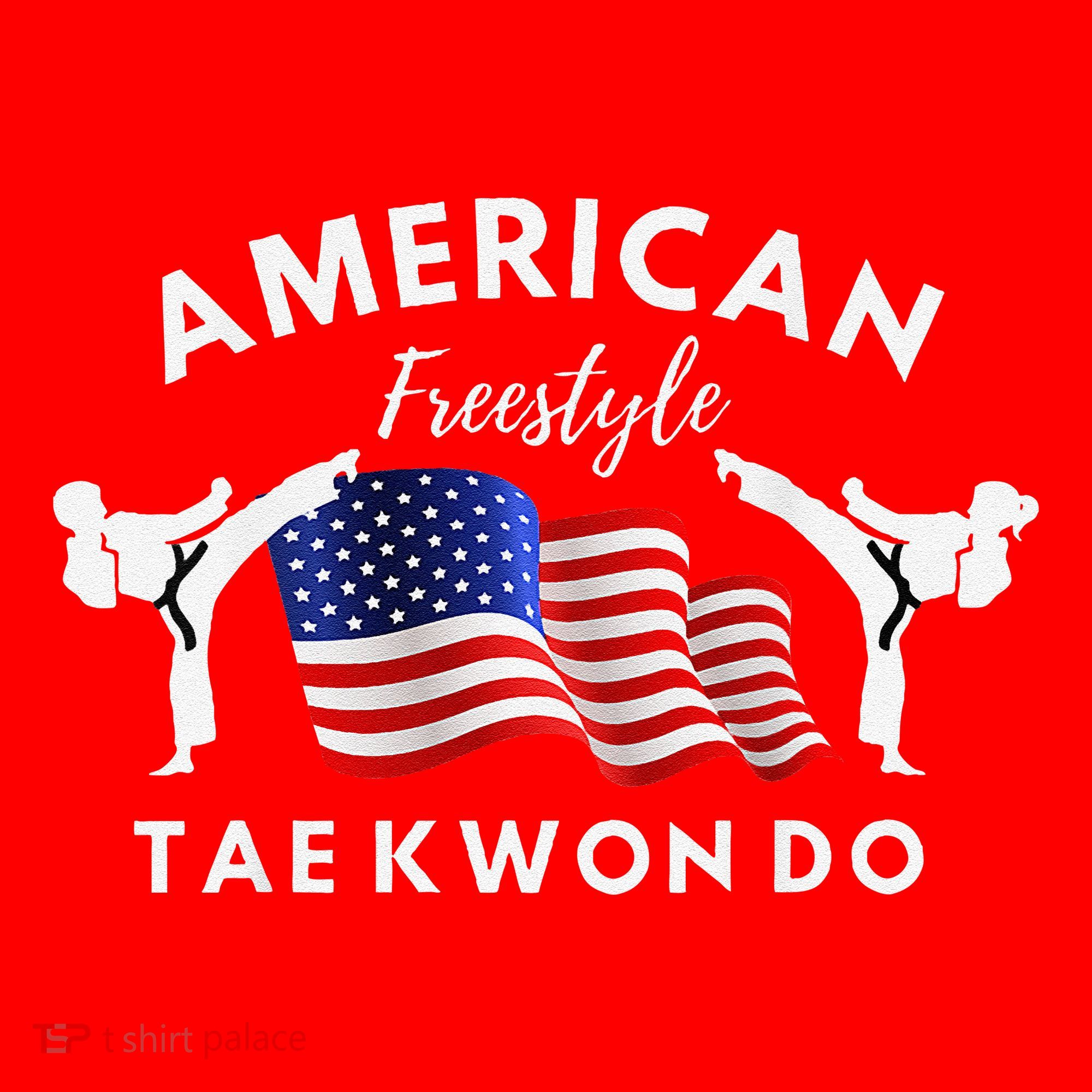 American Freestyle Taekwondo 2 Sides Santa Hat