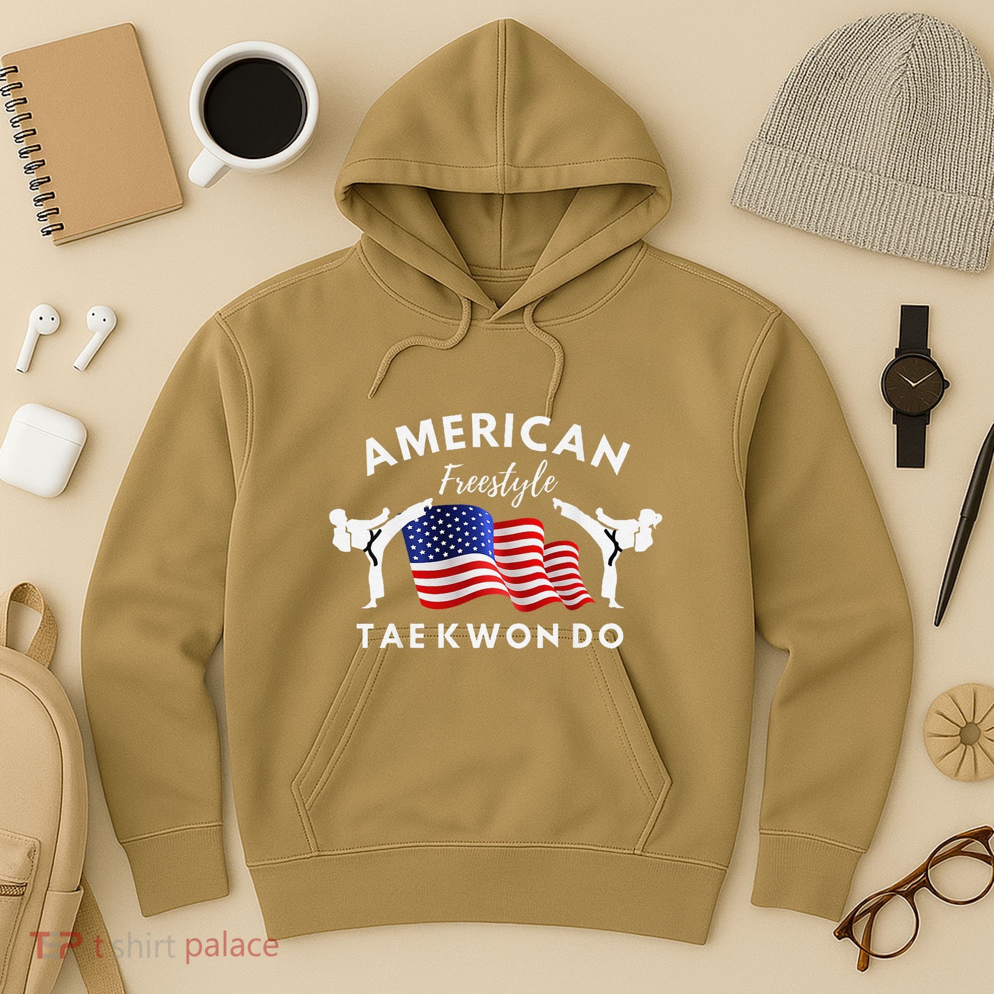 American Freestyle Taekwondo 2 Sides Hoodie