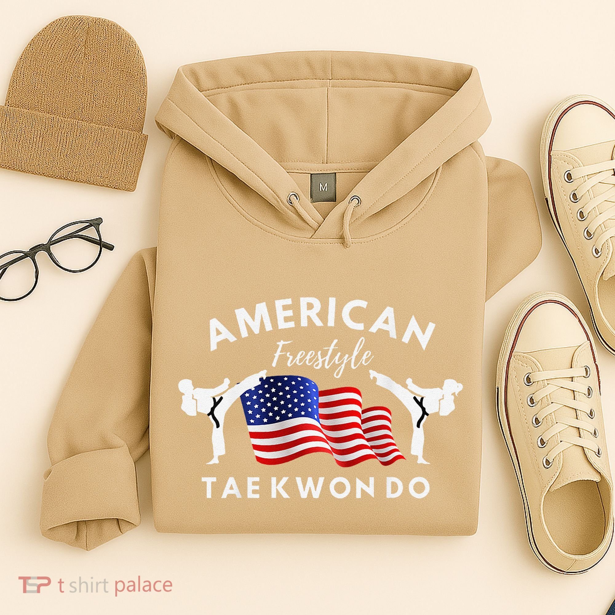 American Freestyle Taekwondo 2 Sides Hoodie