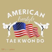 American Freestyle Taekwondo 2 Sides Long Sleeve Shirt thumb 2