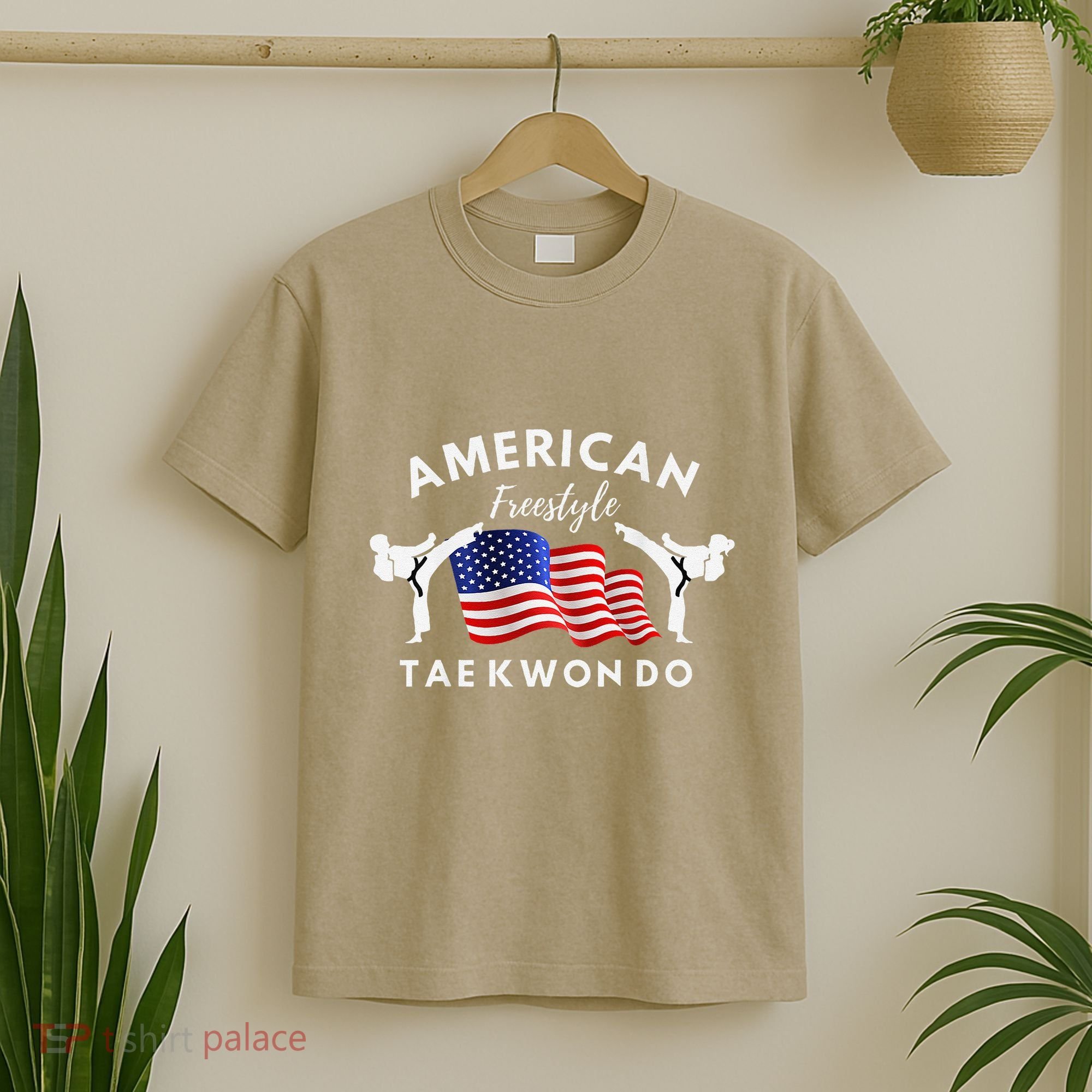 American Freestyle Taekwondo 2 Sides T-Shirt
