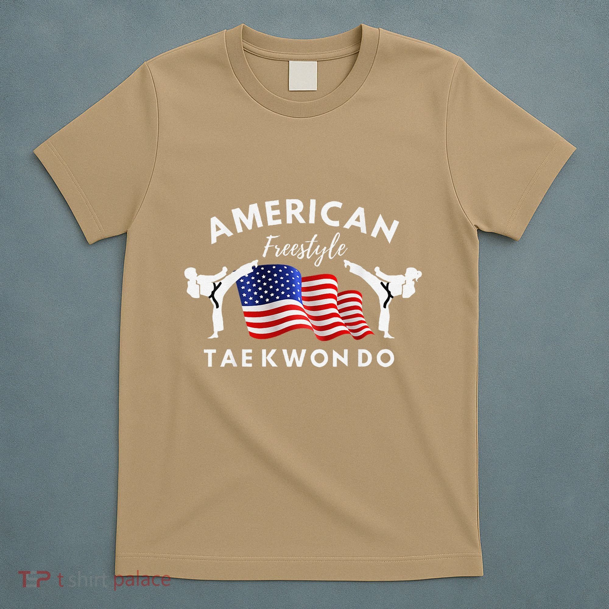 American Freestyle Taekwondo 2 Sides T-Shirt