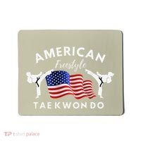 American Freestyle Taekwondo 2 Sides Mousepad thumb 0