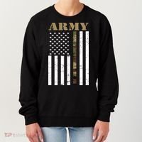 Army Flag Thin Camo Line Women's Sweatshirt thumb 0