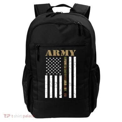 Army Flag Thin Camo Line Backpack