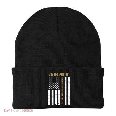 Army Flag Thin Camo Line Beanie