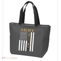 Army Flag Thin Camo Line Tote Bag thumb 3