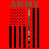 Army Flag Thin Camo Line Santa Hat thumb 1