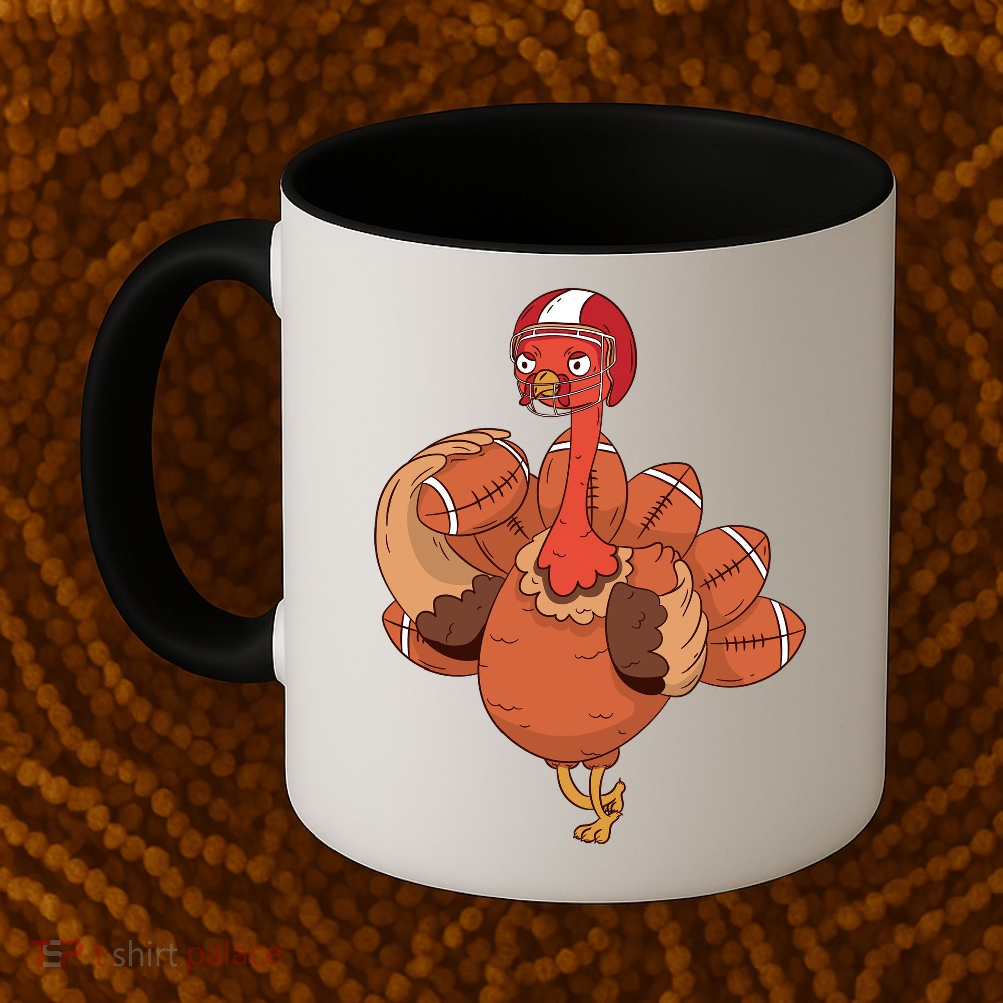 American Football Turkey Coffee Mug