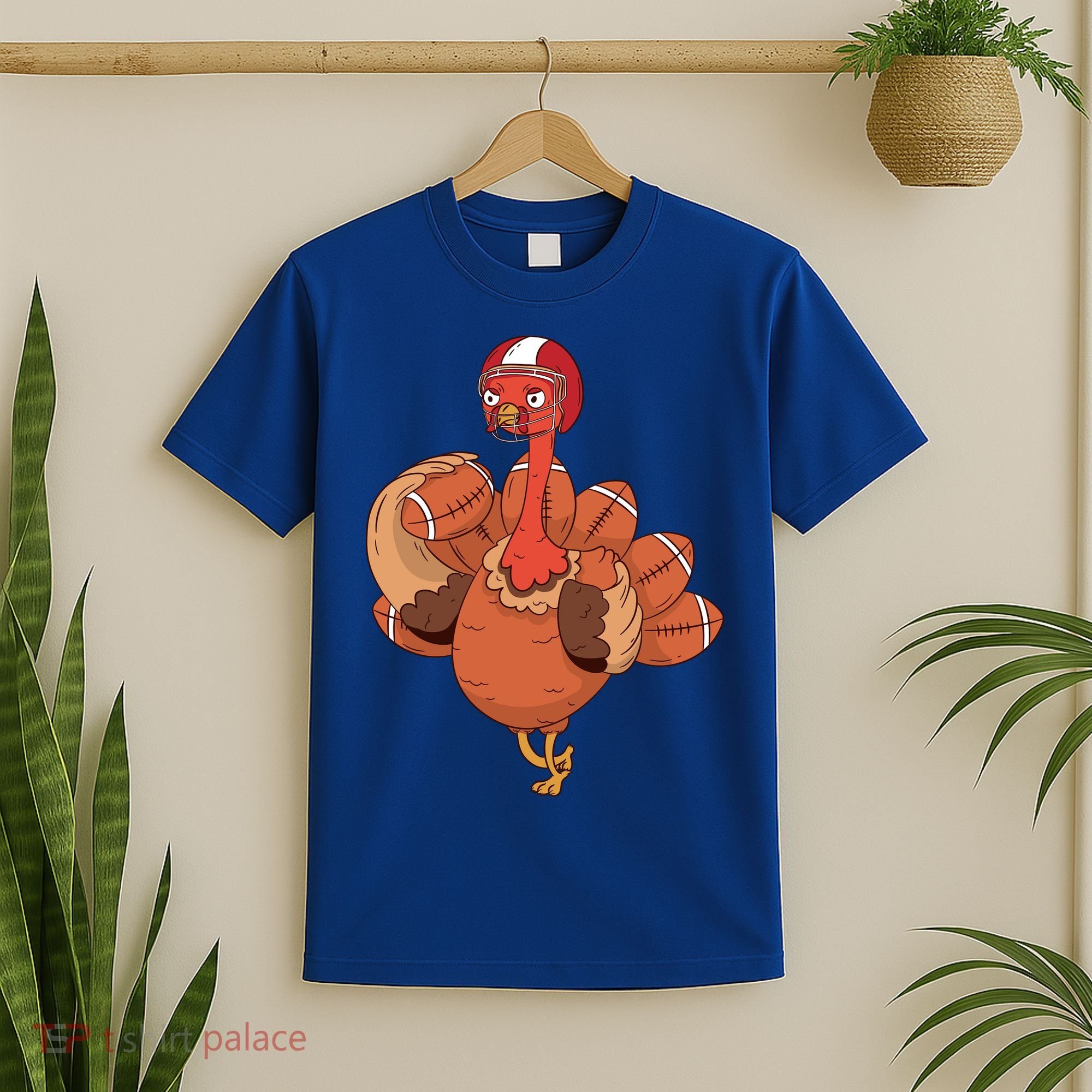American Football Turkey T-Shirt