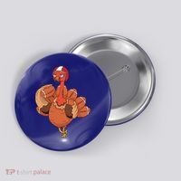 American Football Turkey Button thumb 0