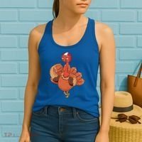American Football Turkey Women's Tank Top thumb 2