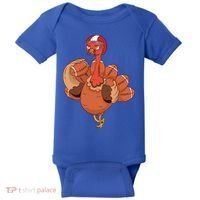 American Football Turkey Baby Bodysuit thumb 0