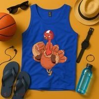 American Football Turkey Tank Top thumb 4