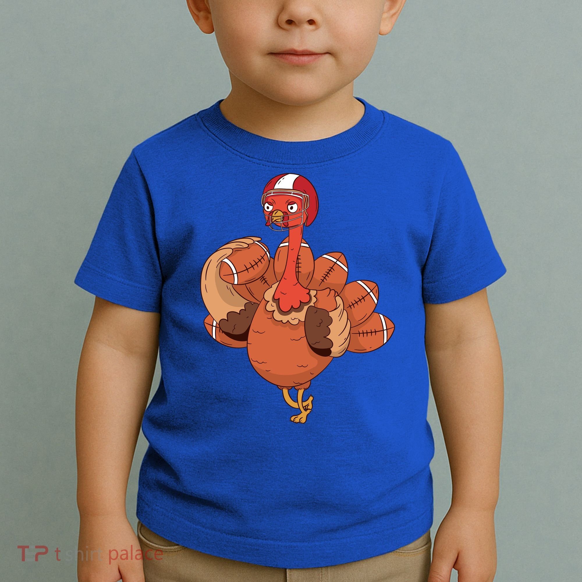American Football Turkey Toddler T-Shirt