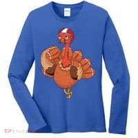 American Football Turkey Women's Long Sleeve Shirt thumb 0