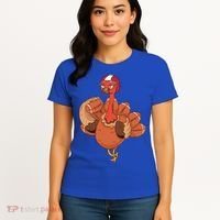 American Football Turkey Women's T-Shirt thumb 4