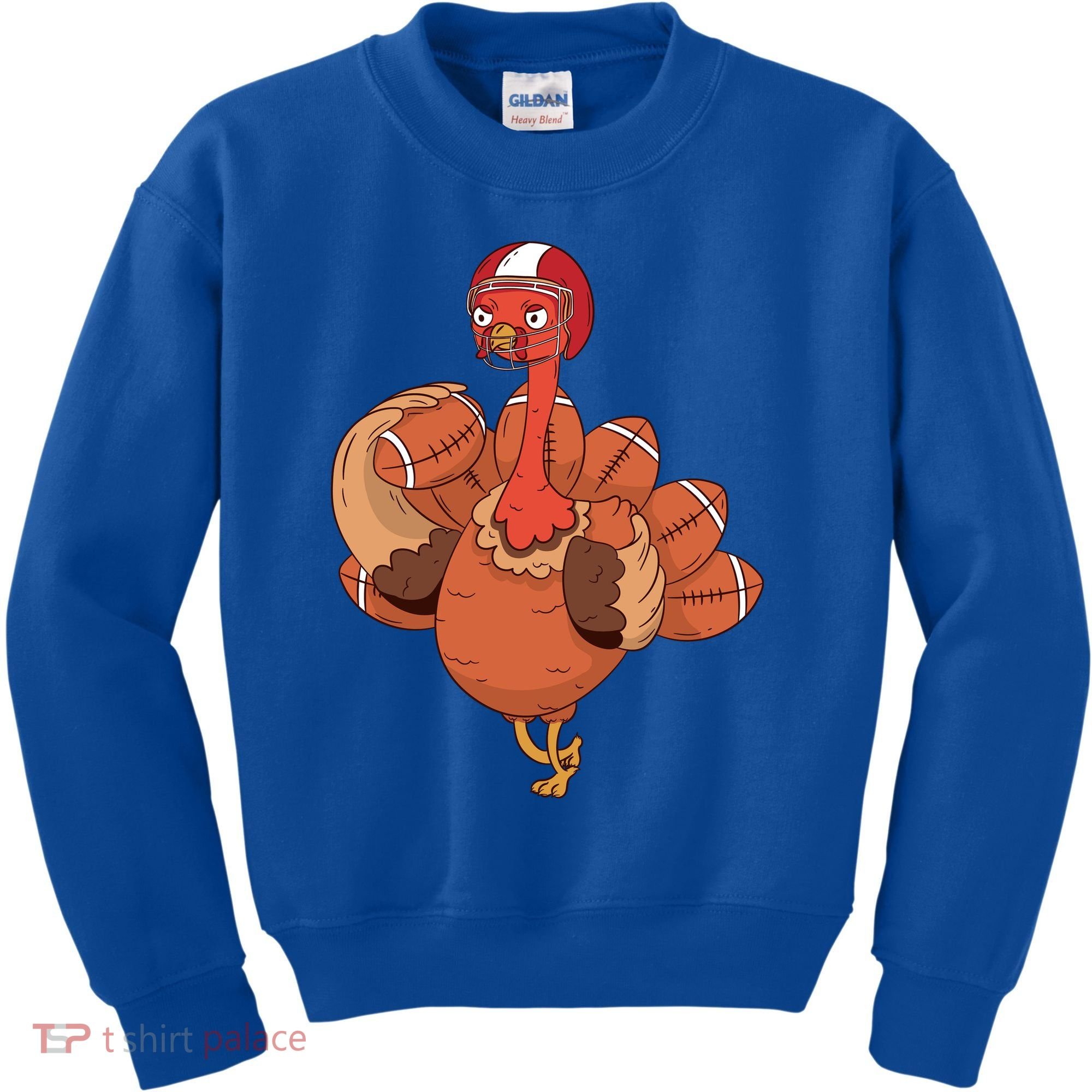 American Football Turkey Kids Sweatshirt