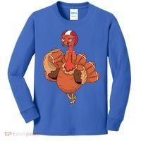American Football Turkey Kids Long Sleeve Shirt thumb 0