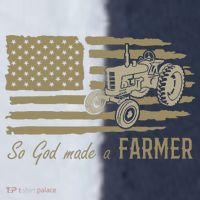 American Flag Tractor So God Made A Farmer Sport-Tek Competitor United Soccer Jersey thumb 4