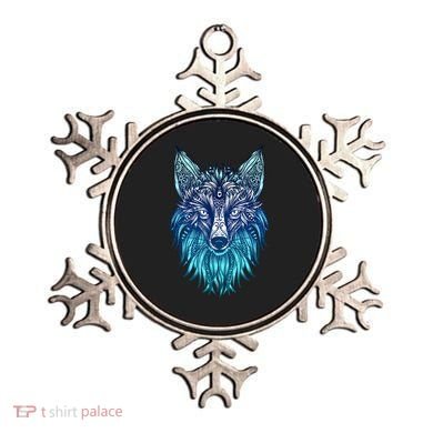 Arctic Fox Tribal Face Ornaments Antarctica Animal Fox Ornament