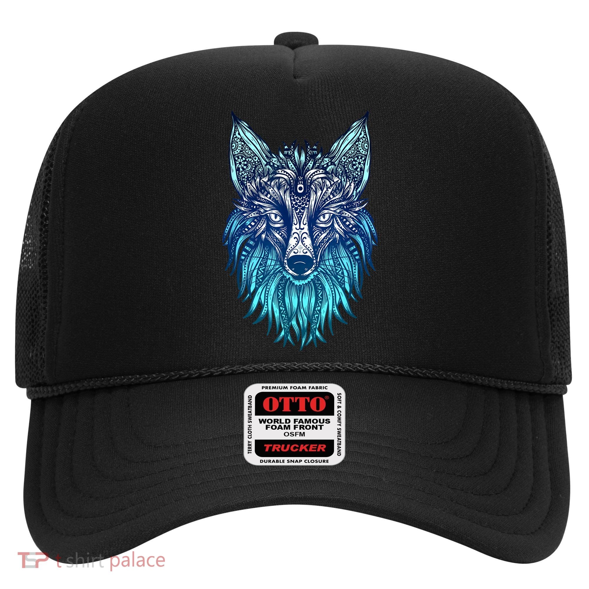Arctic Fox Tribal Face Ornaments Antarctica Animal Fox Hat