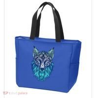 Arctic Fox Tribal Face Ornaments Antarctica Animal Fox Tote Bag thumb 3