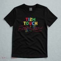 Autism Funny Tism Touch Autistic Meme Autism Awareness T-Shirt thumb 5