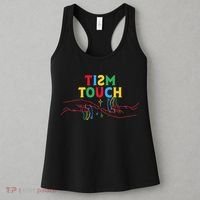 Autism Funny Tism Touch Autistic Meme Autism Awareness Women's Tank Top thumb 3