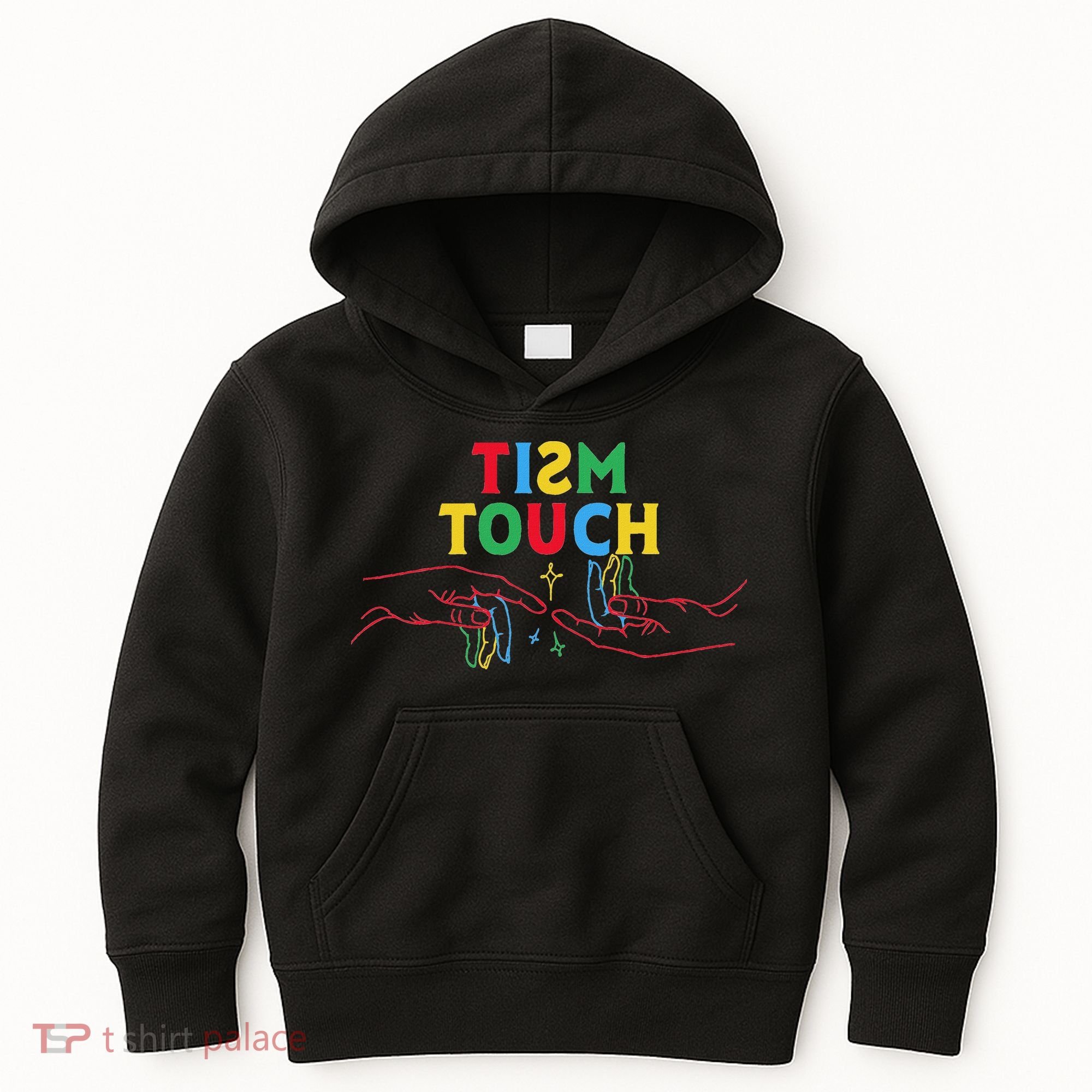 Autism Funny Tism Touch Autistic Meme Autism Awareness Kids Hoodie