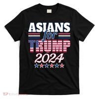 Asians For Trump Pro Trump 2024 Election Trump Supporter T-Shirt thumb 0