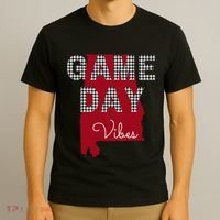 Alabama Football Tailgate Game Day Vibes Fall T-Shirt thumb 3