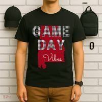 Alabama Football Tailgate Game Day Vibes Fall T-Shirt thumb 6