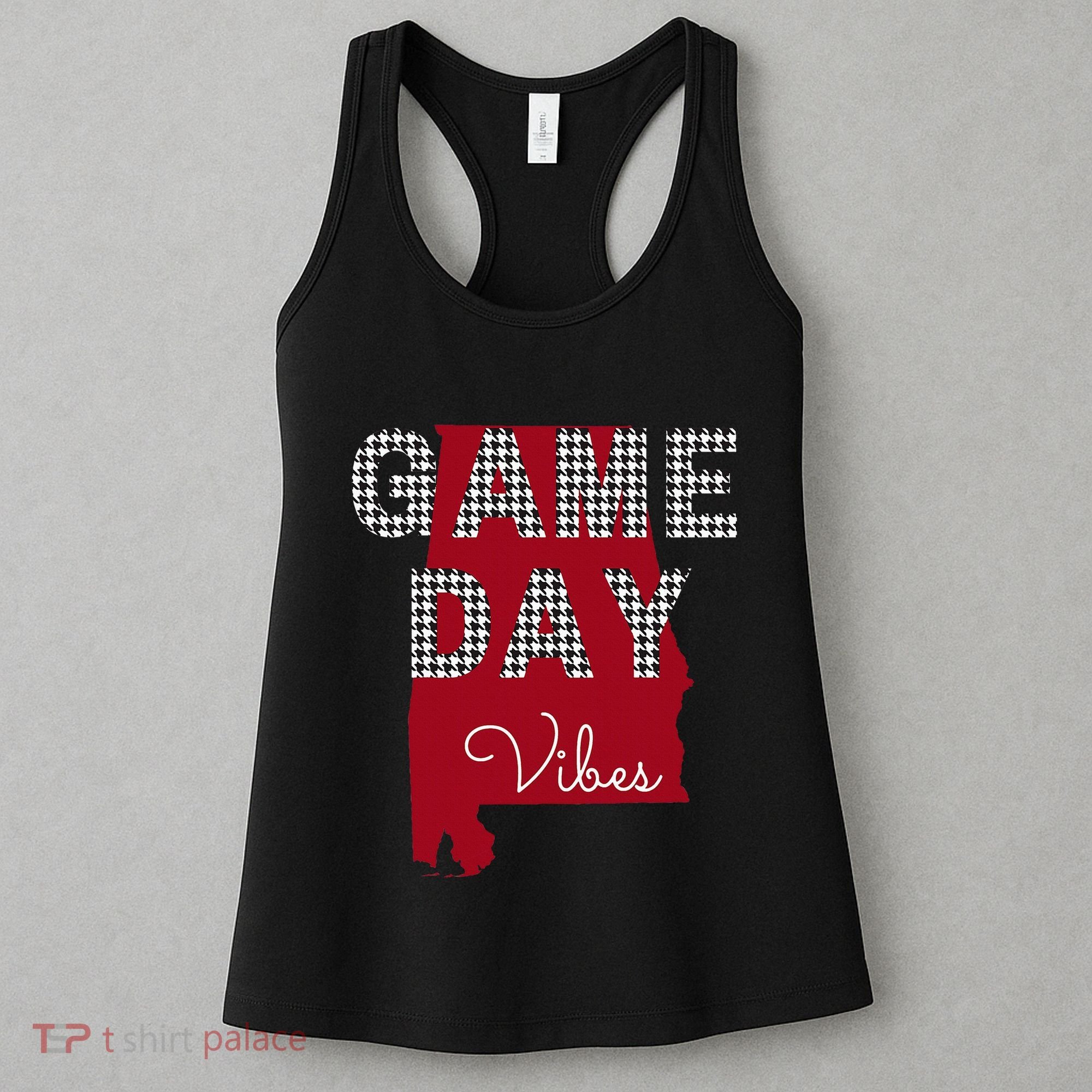 Alabama Football Tailgate Game Day Vibes Fall Women's Tank Top