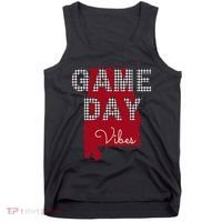 Alabama Football Tailgate Game Day Vibes Fall Tank Top thumb 0
