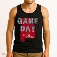 Alabama Football Tailgate Game Day Vibes Fall Tank Top thumb 3