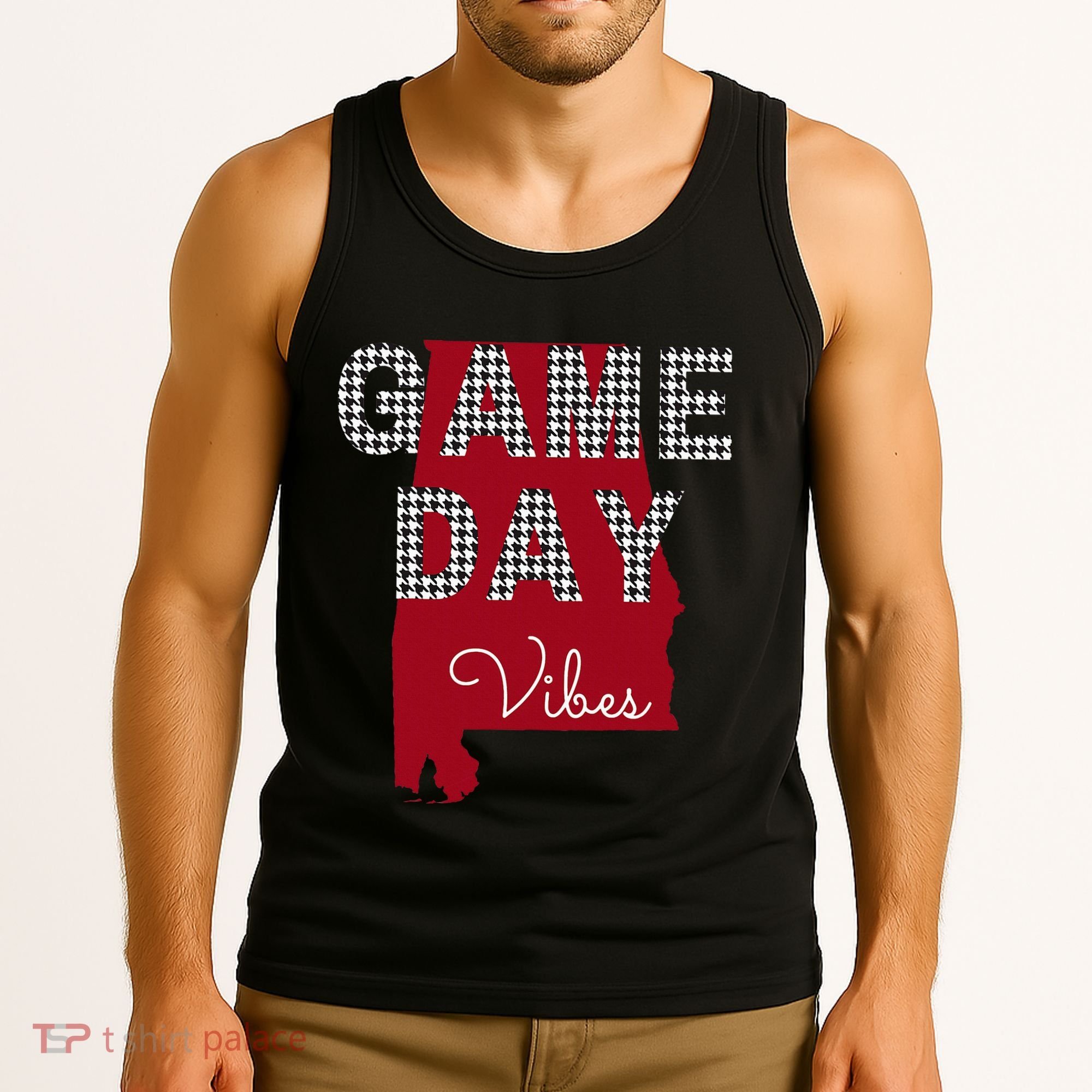 Alabama Football Tailgate Game Day Vibes Fall Tank Top