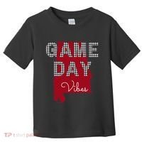 Alabama Football Tailgate Game Day Vibes Fall Toddler T-Shirt thumb 0
