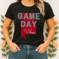 Alabama Football Tailgate Game Day Vibes Fall Women's T-Shirt thumb 2