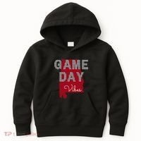 Alabama Football Tailgate Game Day Vibes Fall Kids Hoodie thumb 0