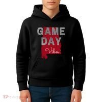 Alabama Football Tailgate Game Day Vibes Fall Kids Hoodie thumb 4