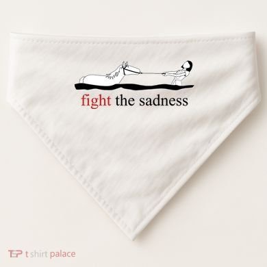 Artax Fight The Sadness USA-Made Doggie Bandana
