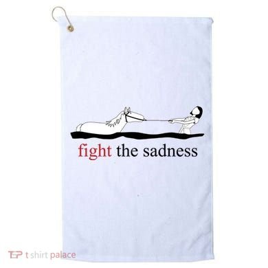 Artax Fight The Sadness Golf Towel