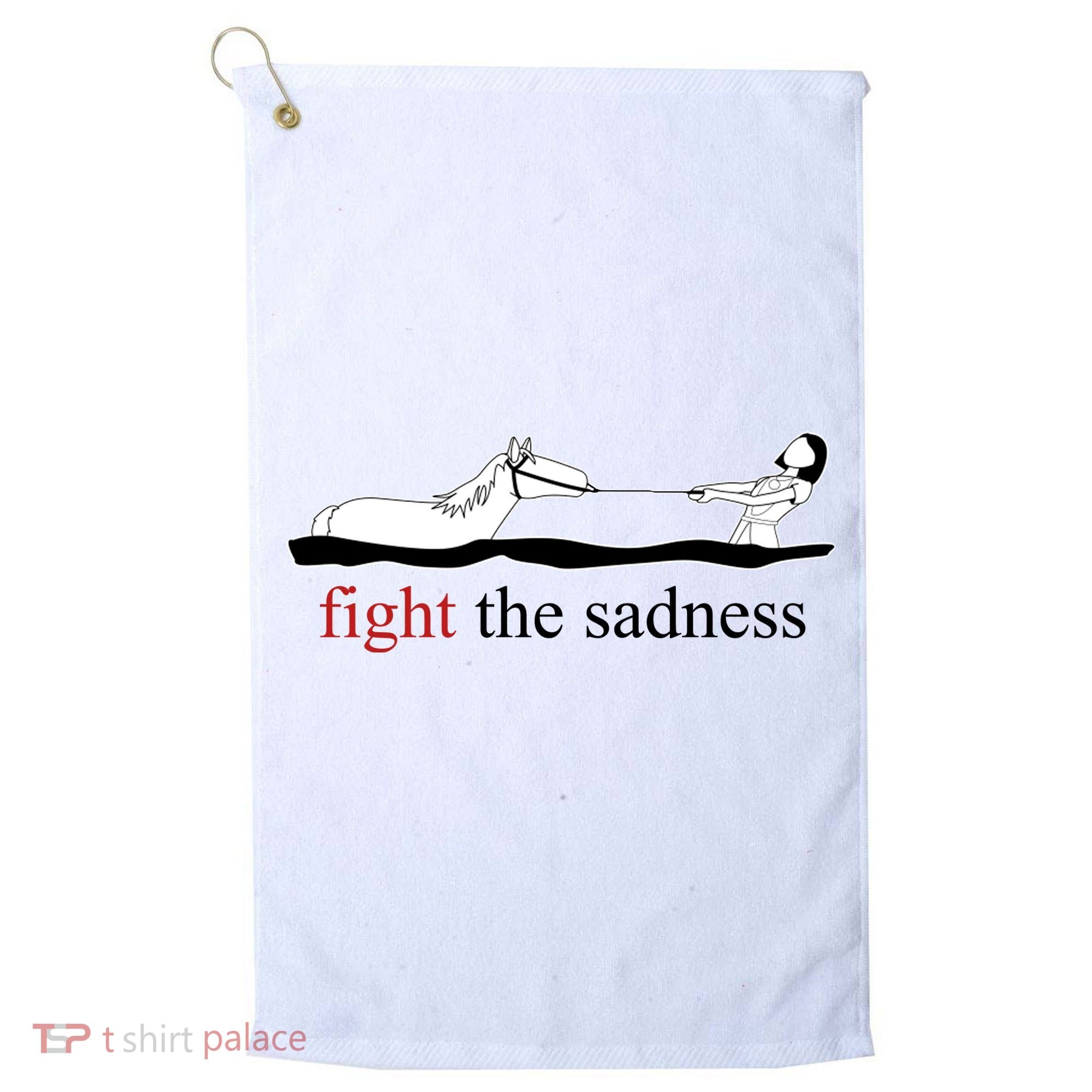 Artax Fight The Sadness Golf Towel