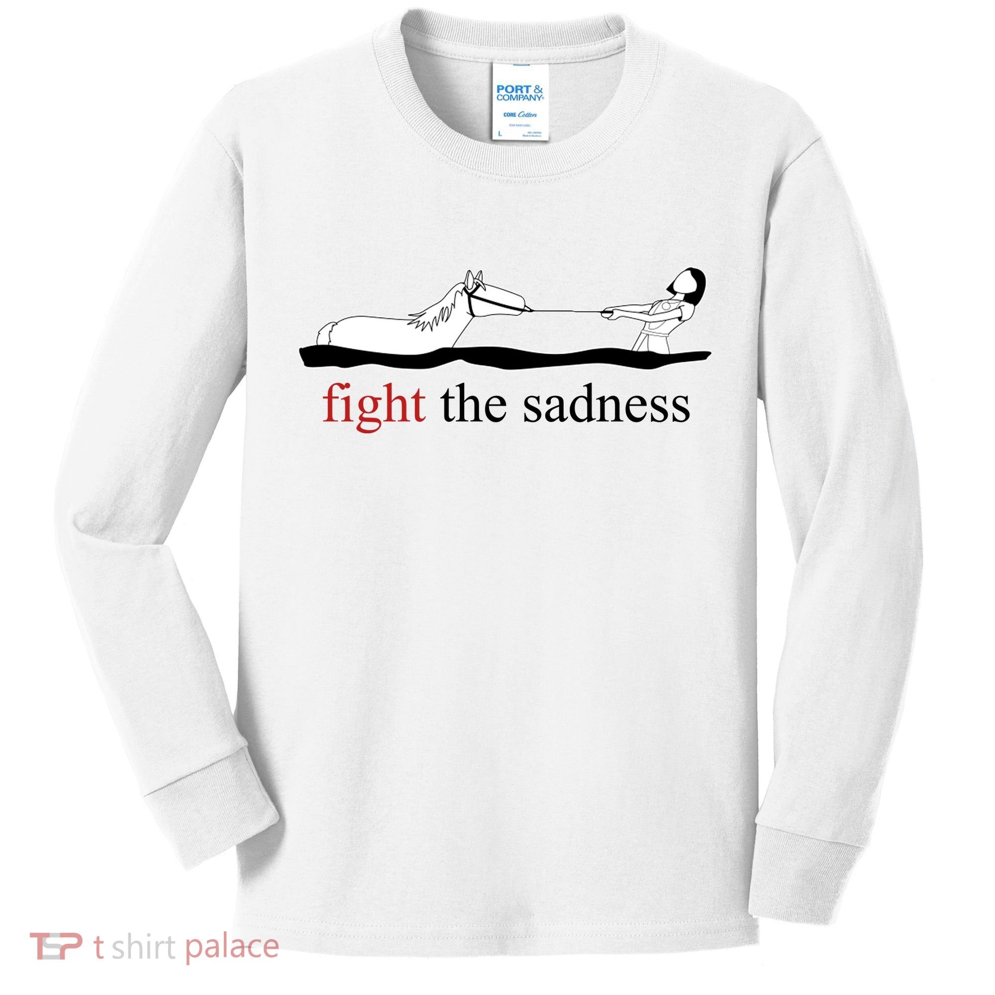 Artax Fight The Sadness Kids Long Sleeve Shirt