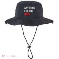 Anything For The Huzz Viral Funny Meme Brainrot Trendy Bucket Hat thumb 0