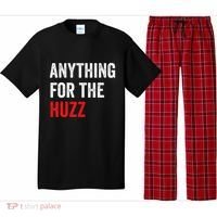 Anything For The Huzz Viral Funny Meme Brainrot Trendy Pajama Set thumb 0