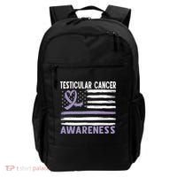 American Flag Testicular Cancer Awareness Backpack thumb 0