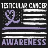 American Flag Testicular Cancer Awareness Women's Tank Top thumb 5